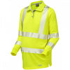 PM08 Yarnacott ISO 20471 Class 2 Coolviz Ultra Maternity Long Sleeve Polo Shirt
