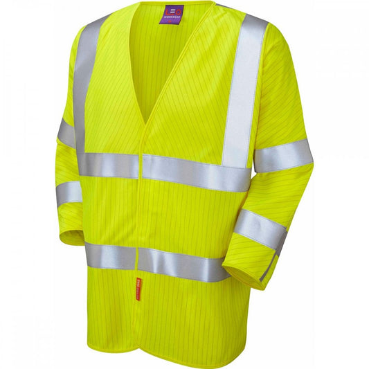 S18 Sticklepath ISO 20471 Class 3 Limited Flame Spread 3/4 Sleeve (EN 14116/EN 1149)