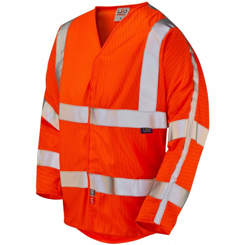 S18 Sticklepath ISO 20471 Class 3 Limited Flame Spread 3/4 Sleeve (EN 14116/EN 1149)