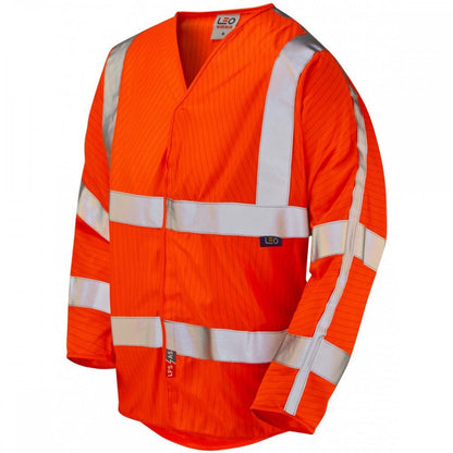S18 Sticklepath ISO 20471 Class 3 Limited Flame Spread 3/4 Sleeve (EN 14116/EN 1149)