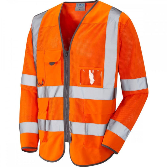 S20 Burrington ISO 20471 Class 3 Coolviz Superior Sleeved Waistcoat