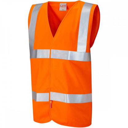 W08 Milford ISO 20471 Class 2 Limited Flame Spread Waistcoat (EN 14116)