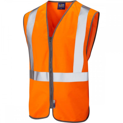 W15 Eggesford ISO 20471 Class 2 Railway Zip Waistcoat