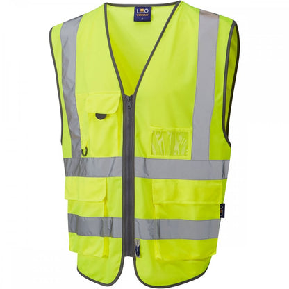 W22 Barnstaple ISO 20471 Class 2 Superior 3-Part Waistcoat