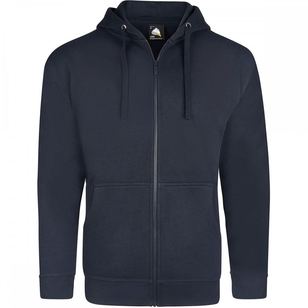 1282 Macaw Hooded Zipped Sweatshirt