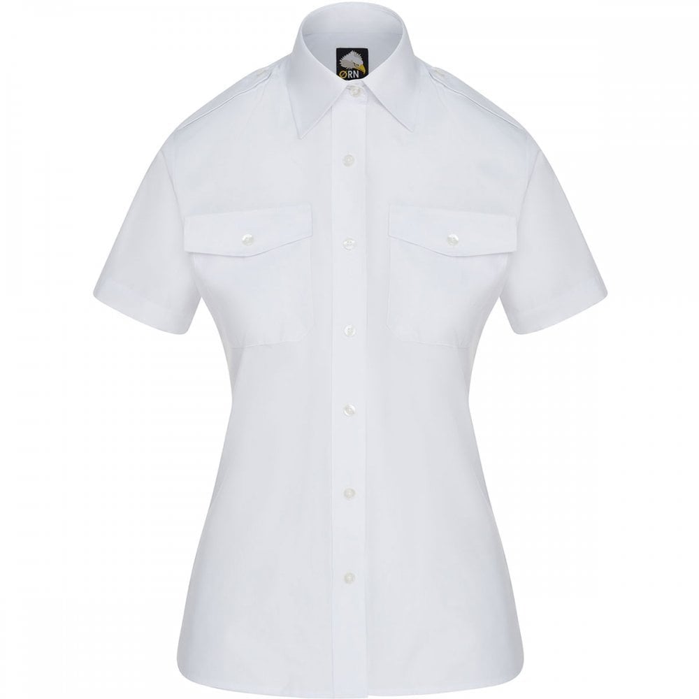 5850 The Classic Short Sleeve Pilot Blouse