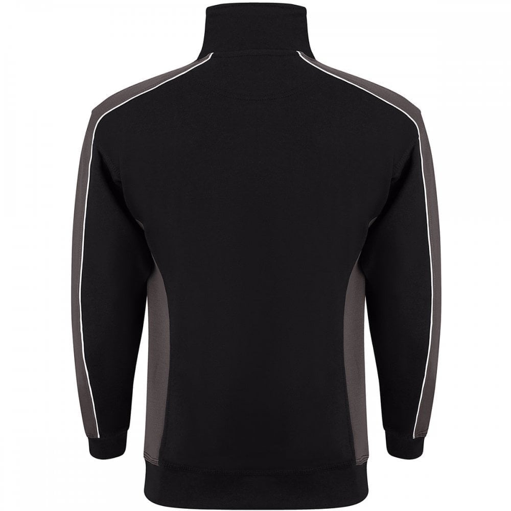 1288 Avocet Two Tone 1/4 Zip Sweatshirt
