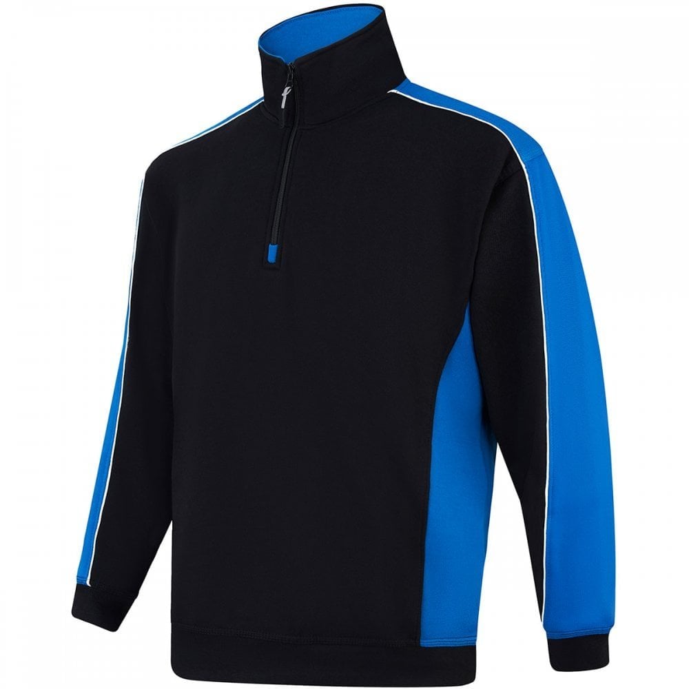1288 Avocet Two Tone 1/4 Zip Sweatshirt