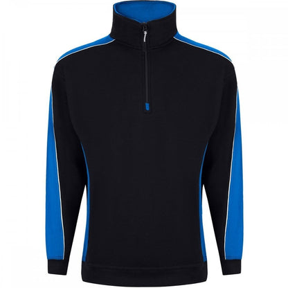 1288 Avocet Two Tone 1/4 Zip Sweatshirt