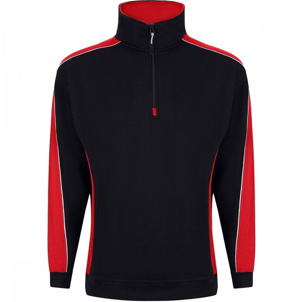 1288 Avocet Two Tone 1/4 Zip Sweatshirt