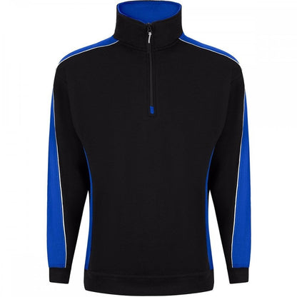 1288 Avocet Two Tone 1/4 Zip Sweatshirt