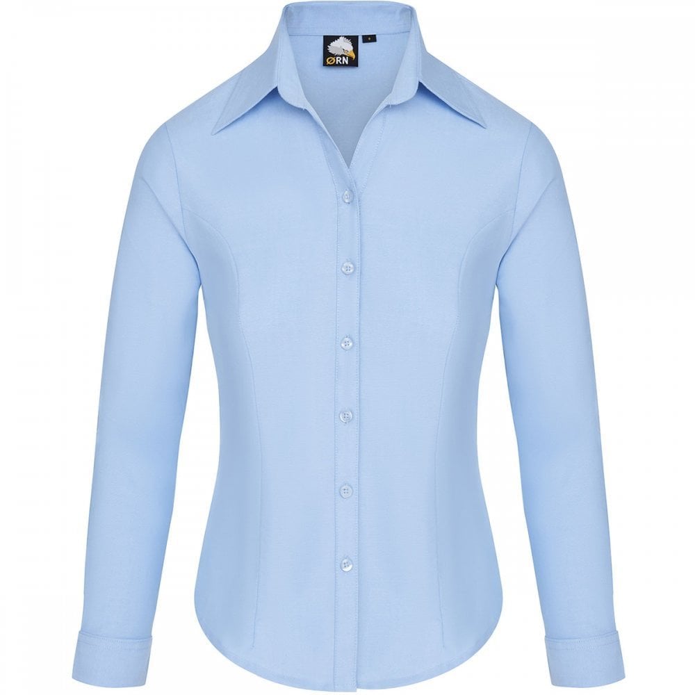 5560 The Classic Ladies Oxford Long Sleeve Blouse