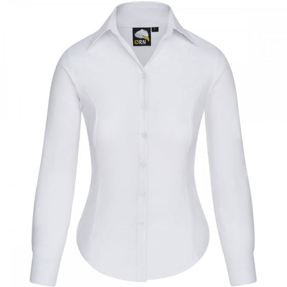 5560 The Classic Ladies Oxford Long Sleeve Blouse