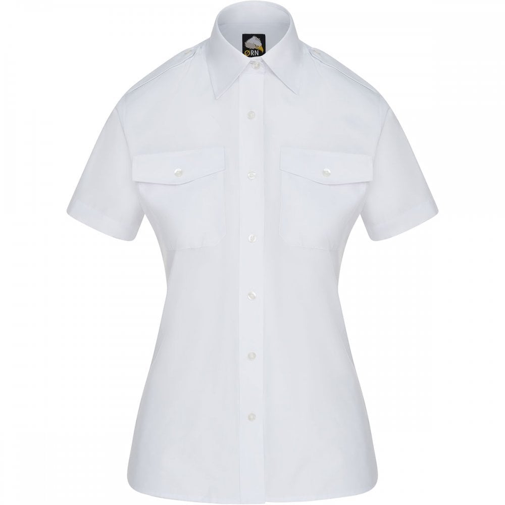 5850 The Classic Short Sleeve Pilot Blouse