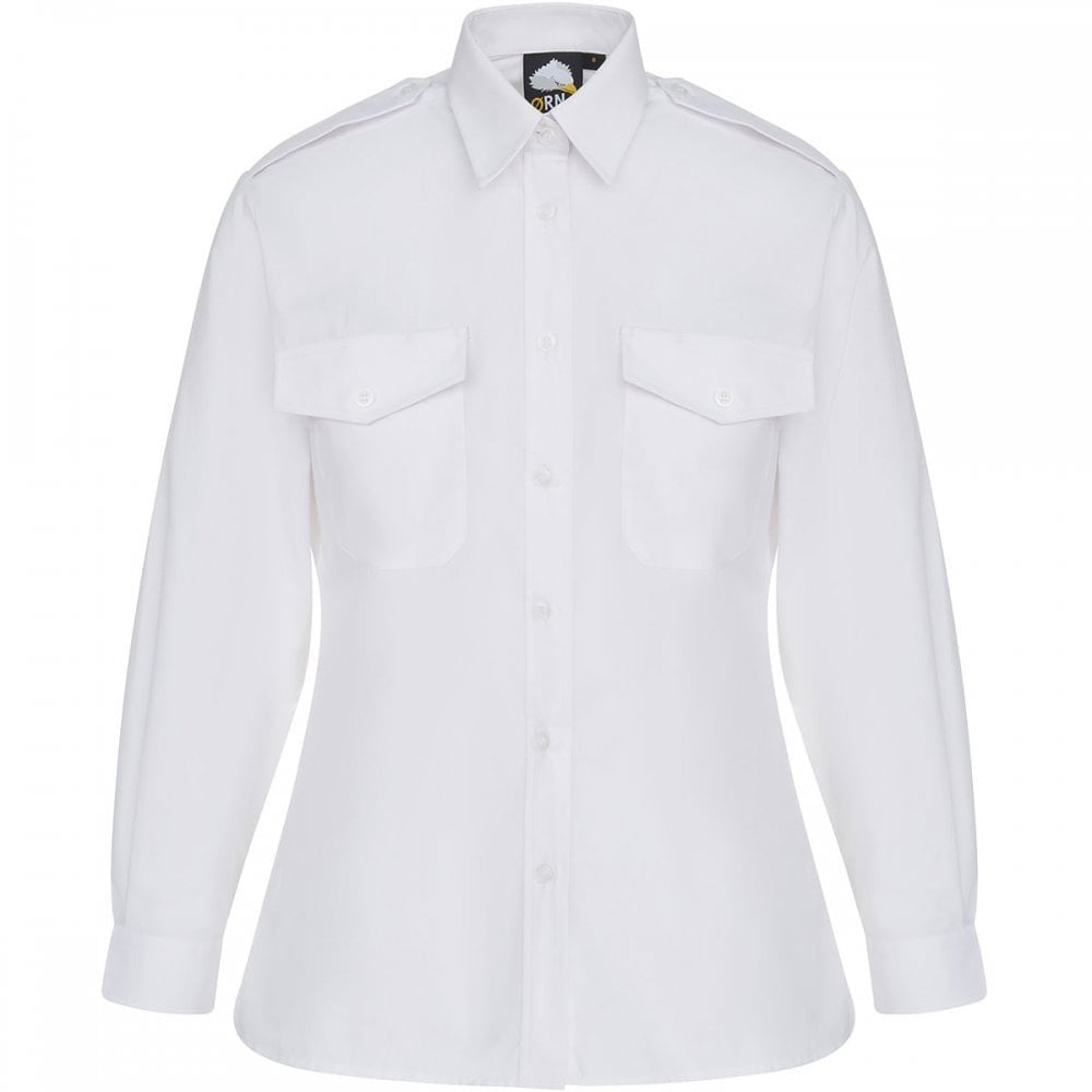 5860 The Classic Long Sleeve Pilot Blouse
