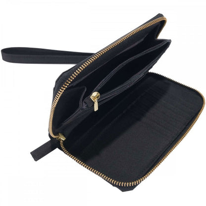 B0000246 Womens Nylon Duck Lay-Flat Clutch Wallet