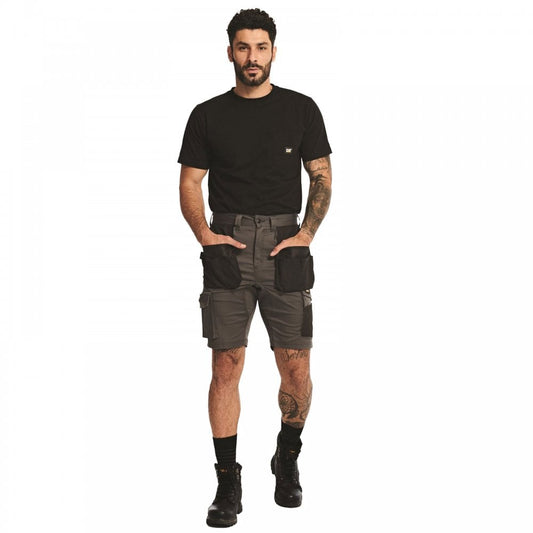 1080019 Essential Stretch Pocket Shorts Dark Shadow