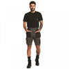 1080019 Essential Stretch Pocket Shorts Dark Shadow