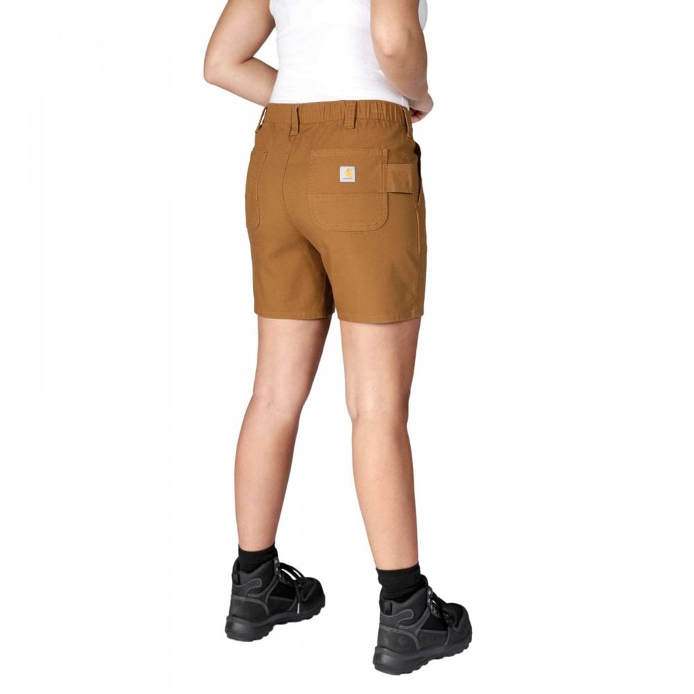 105730 Womens Relaxed Fit Canvas Work Short