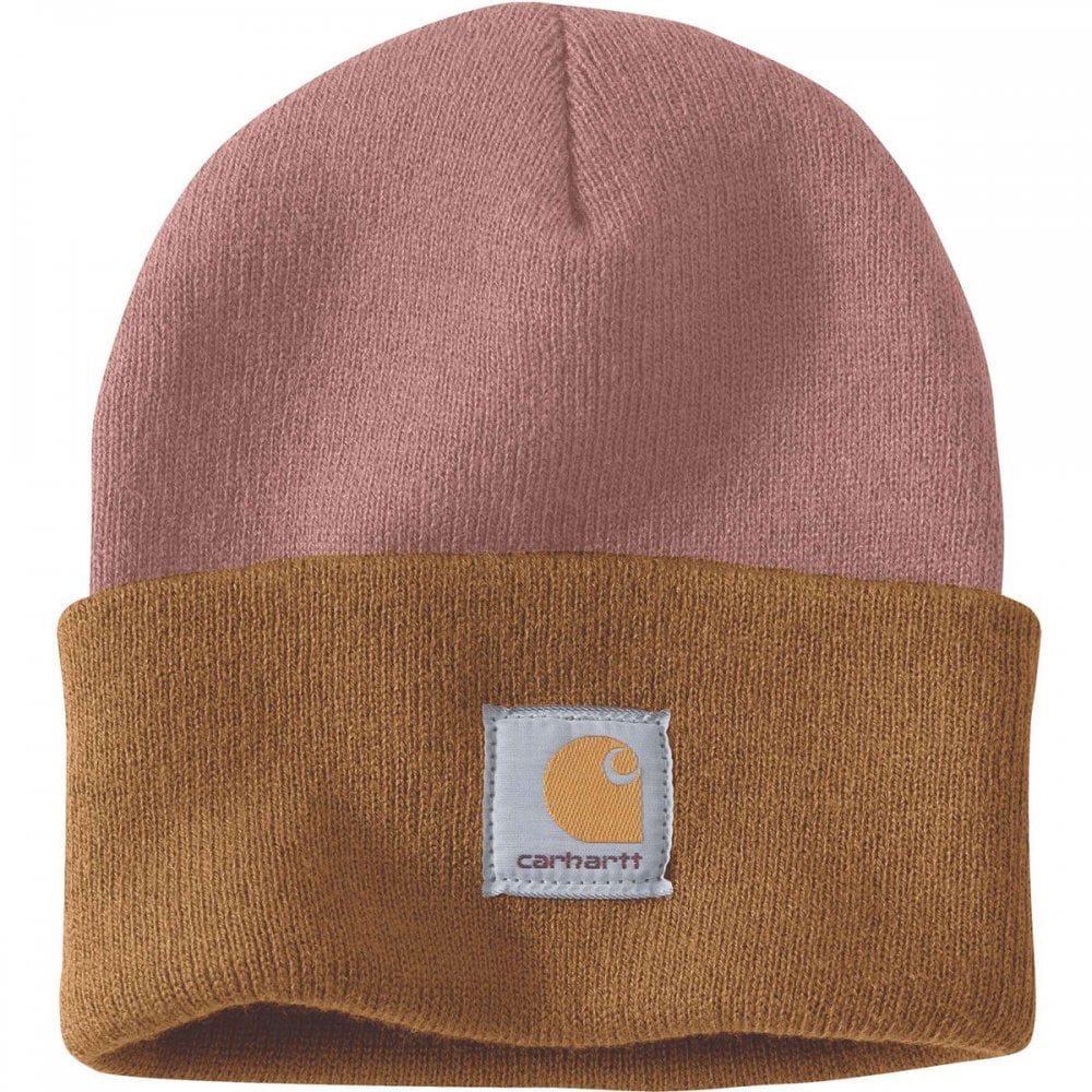 106065 Knit Cuffed Tow-Tone Beanie