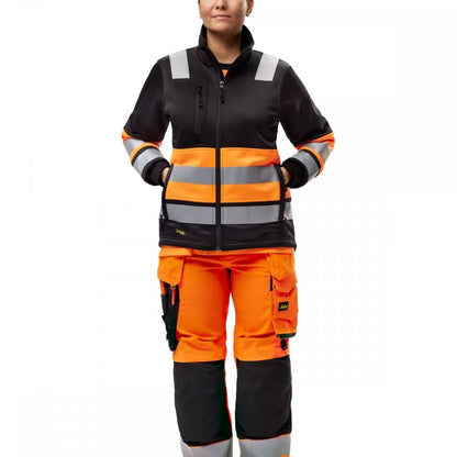 8077 Womens High-Vis Class 1 Full-Zip Jacket