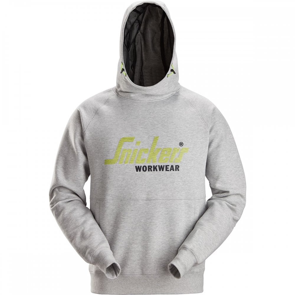 2845 Logo Hoodie with Extra High Collar for further comfort