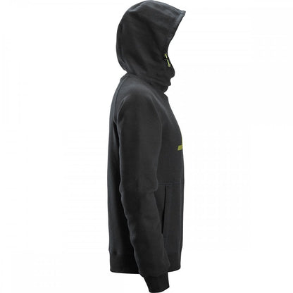 2845 Logo Hoodie with Extra High Collar for further comfort