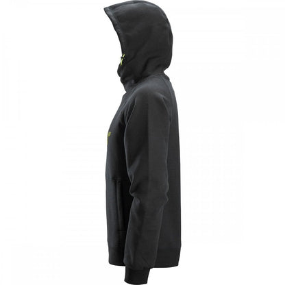 2845 Logo Hoodie with Extra High Collar for further comfort