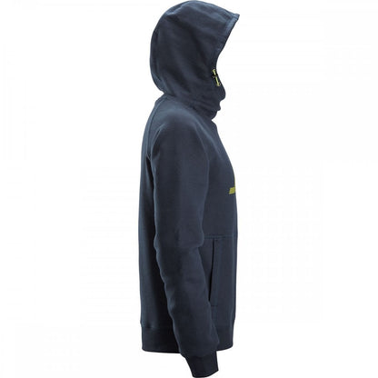 2845 Logo Hoodie with Extra High Collar for further comfort