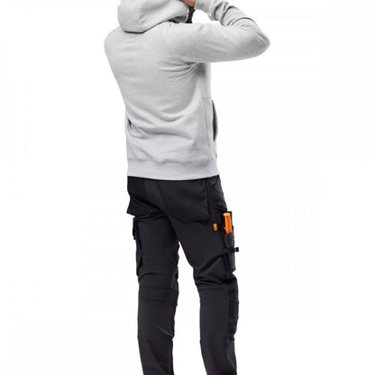 2845 Logo Hoodie with Extra High Collar for further comfort