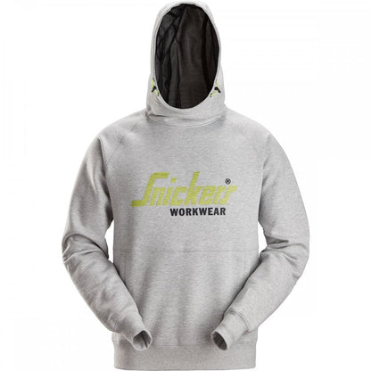 2845 Logo Hoodie with Extra High Collar for further comfort