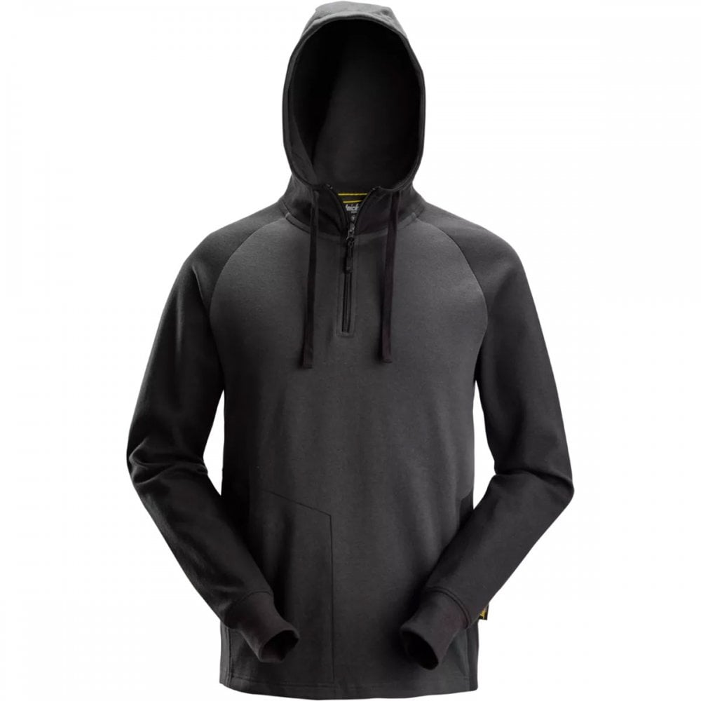 2842 Two-Coloured Half-Zip Hoodie