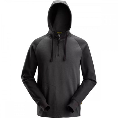 2842 Two-Coloured Half-Zip Hoodie