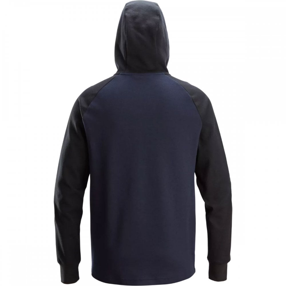 2842 Two-Coloured Half-Zip Hoodie