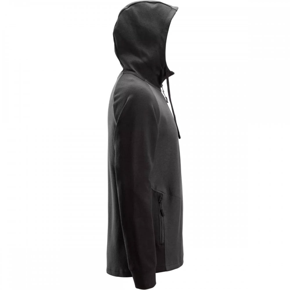 2842 Two-Coloured Half-Zip Hoodie