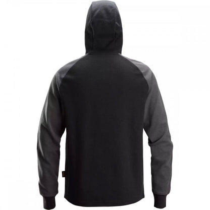 2842 Two-Coloured Half-Zip Hoodie