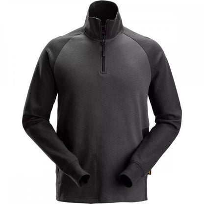 2841 Two-Coloured Half-Zip Sweatshirt