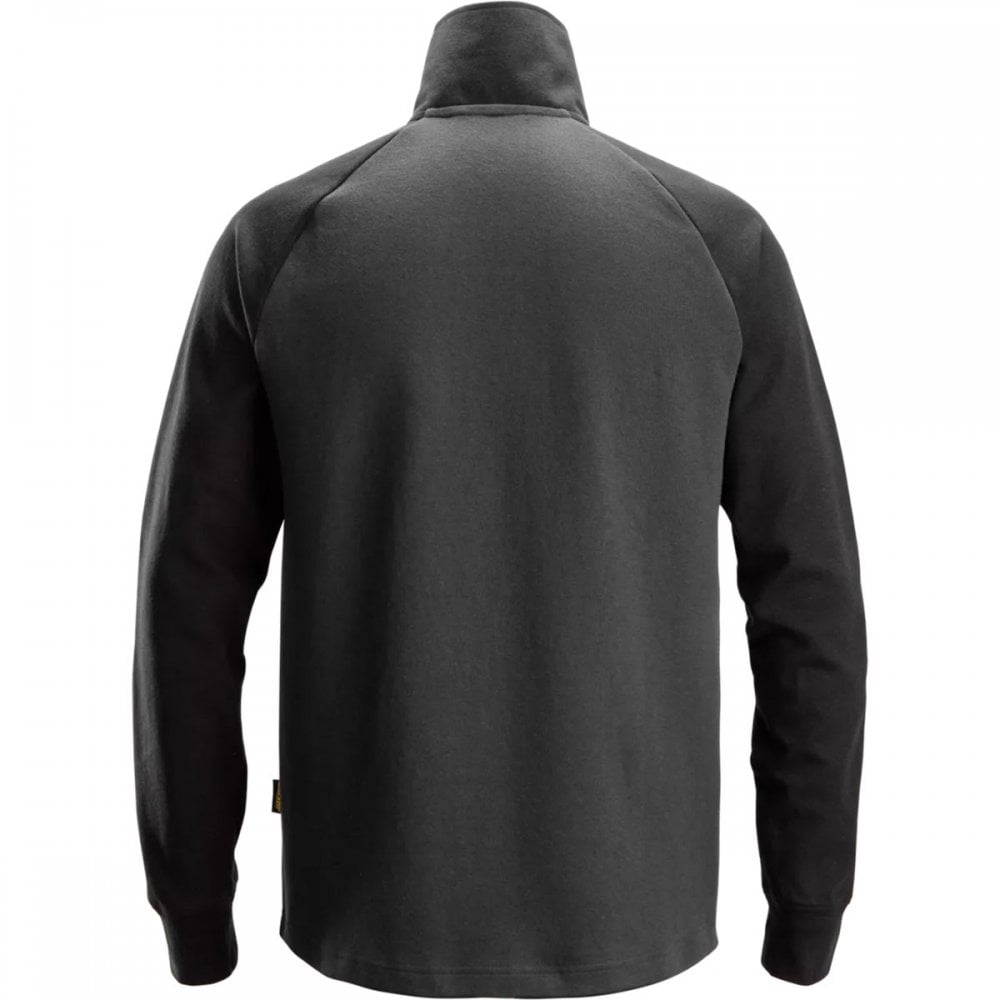 2841 Two-Coloured Half-Zip Sweatshirt