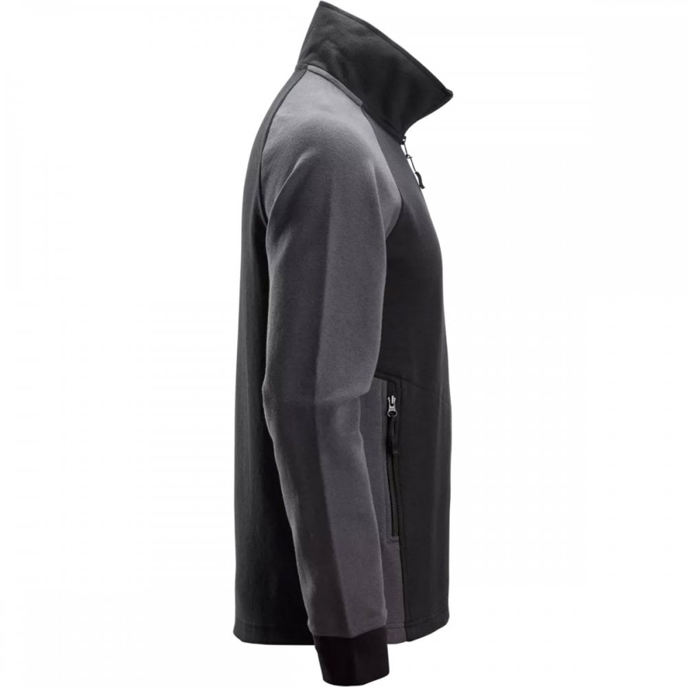 2841 Two-Coloured Half-Zip Sweatshirt