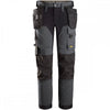 6275 AllroundWork  4-way Stretch Trousers With Holster Pockets Steel Grey/Black 30" 35" *One Size Only - Outlet Store*