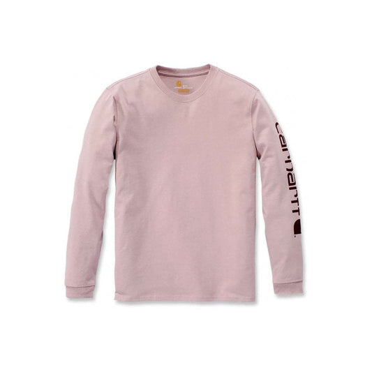 103401 Workwear Logo Long Sleeve Womens T-Shirt