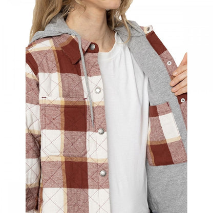 Womens Flannel Shirt Jacket
