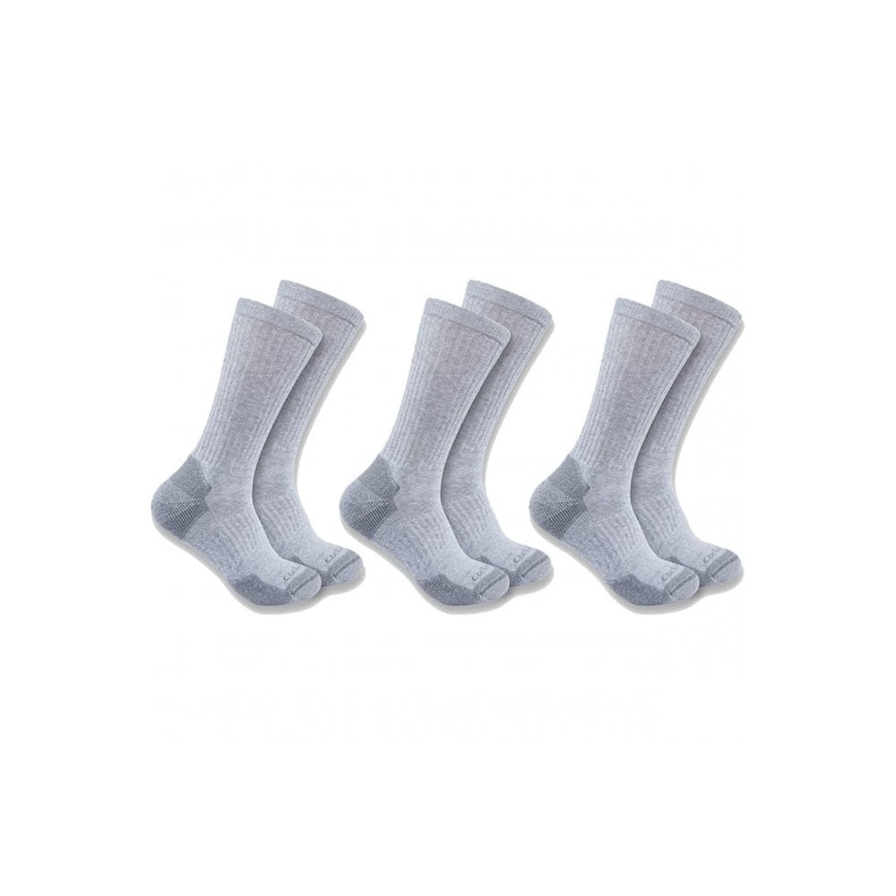 SC6203M Cotton Blend Crew Sock 3 Pack