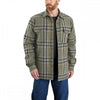 105430 Flannel Sherpa Lined Shirt Jacket