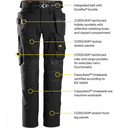 6590 AllroundWork Capsulized Stretch Holster Trousers