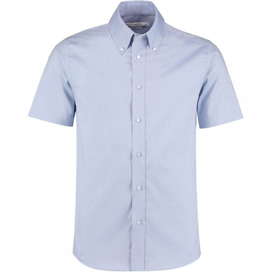 KK187 Men's Short Sleeve Tailored Fit Premium Oxford Shirt