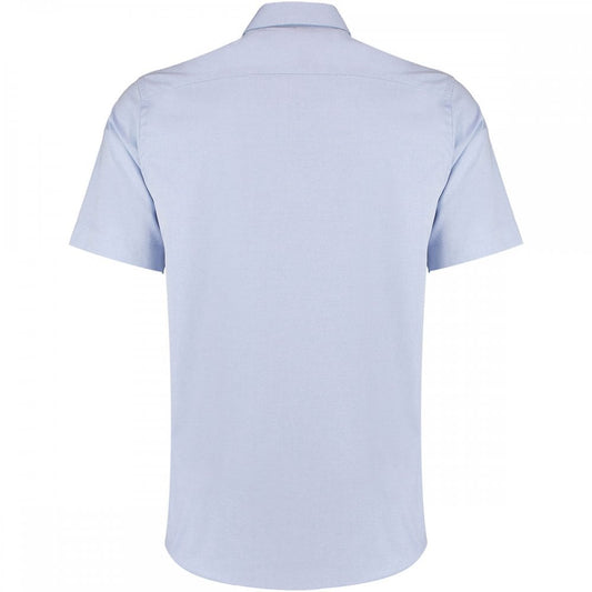 KK187 Men's Short Sleeve Tailored Fit Premium Oxford Shirt