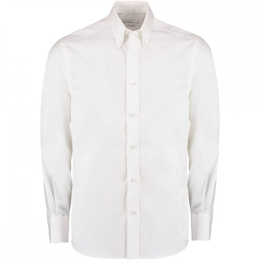 KK188 Men's Long Sleeve Tailored Fit Premium Oxford Shirt