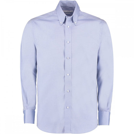 KK188 Men's Long Sleeve Tailored Fit Premium Oxford Shirt