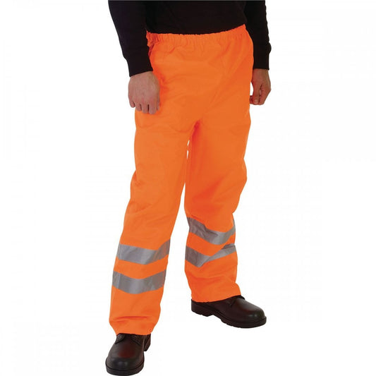 HVS462-3M Hi-Vis Waterproof Contractors Trousers